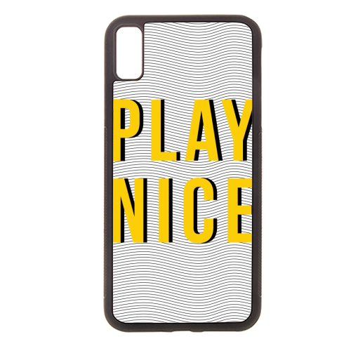 Play Nice - stylish phone case by The Native State