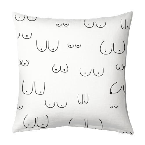 Boobs - designed cushion by The Native State