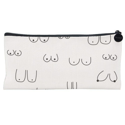 Boobs - flat pencil case by The Native State