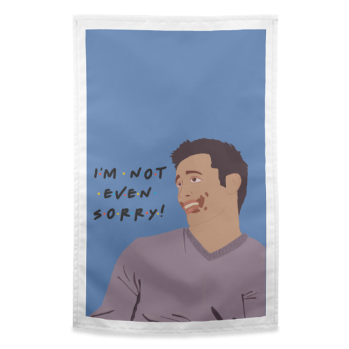 Joey Tribbiani - funny tea towel by Cheryl Boland