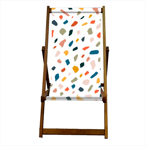 Terrazzo - canvas deck chair by Uma Prabhakar Gokhale