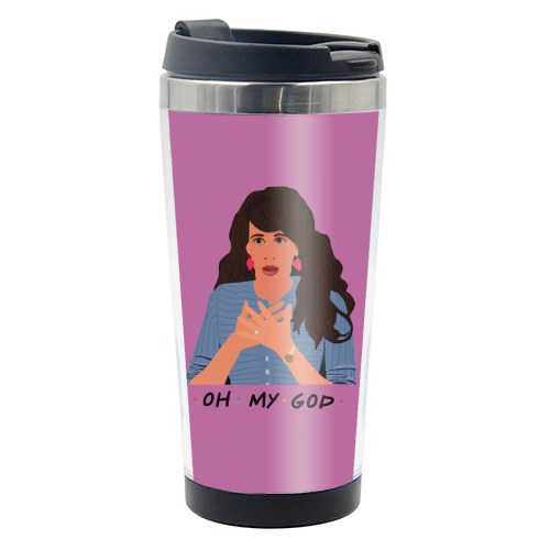 Janice from Friends - photo water bottle by Cheryl Boland