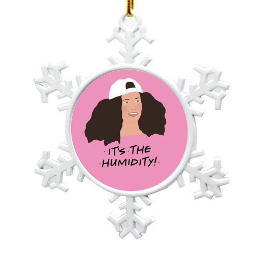 Monica Geller - snowflake decoration by Cheryl Boland