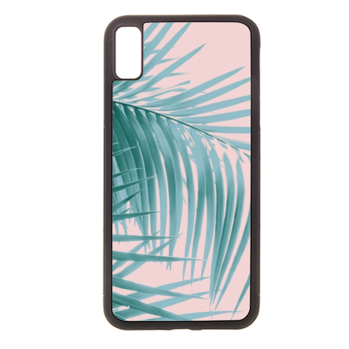 Palm Leaves Blush Summer Vibes #3 #tropical #decor #art - stylish phone case by Anita Bella Jantz