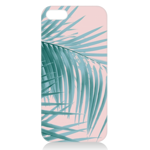Palm Leaves Blush Summer Vibes #3 #tropical #decor #art - unique phone case by Anita Bella Jantz
