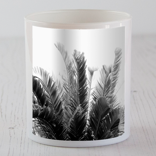 Tropical Leaves Dream #3 #tropical #decor #art - scented candle by Anita Bella Jantz