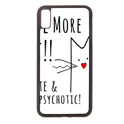 Be More Cat - stylish phone case by Kat Pearson