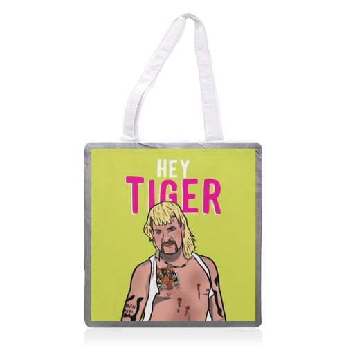 Hey Tiger - printed tote bag by Niomi Fogden