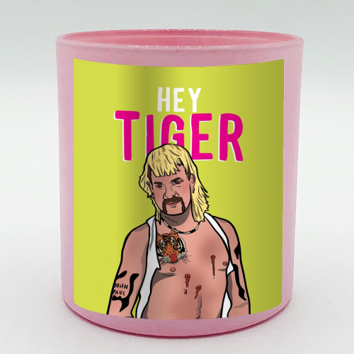 Hey Tiger - scented candle by Niomi Fogden