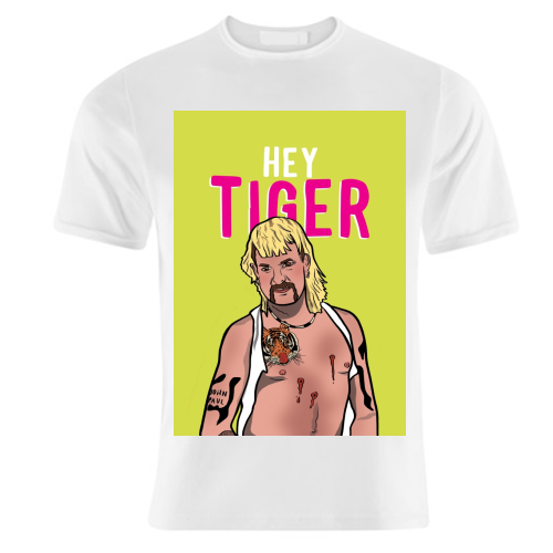 Hey Tiger - unique t shirt by Niomi Fogden