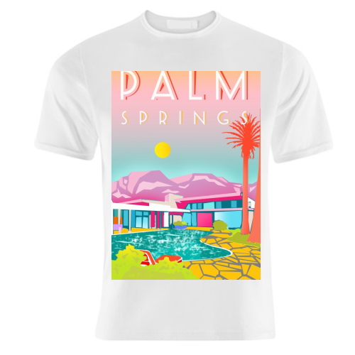 PALM SPRINGS - unique t shirt by Wallace Elizabeth