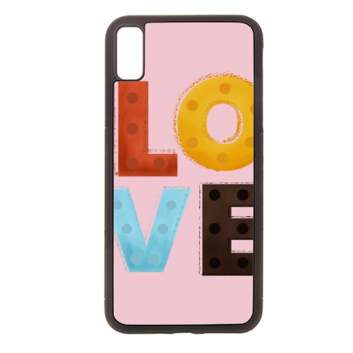 LOVE - stylish phone case by Ania Wieclaw