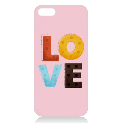 LOVE - unique phone case by Ania Wieclaw