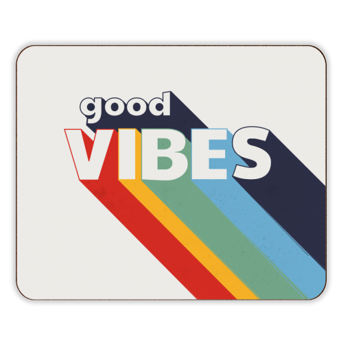 GOOD VIBES - designer placemat by Ania Wieclaw