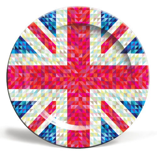 Britain - ceramic dinner plate by Fimbis