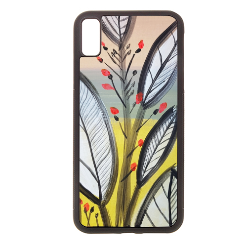 Mod Leaf print - stylish phone case by deborah Withey