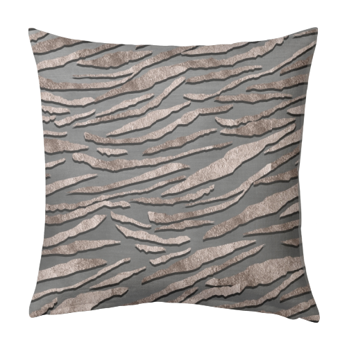 Tiger Animal Print Glam #6 #pattern #decor #art - designed cushion by Anita Bella Jantz
