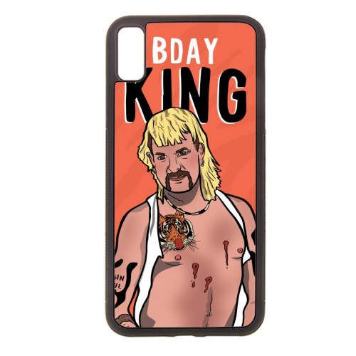 Birthday King - stylish phone case by Niomi Fogden
