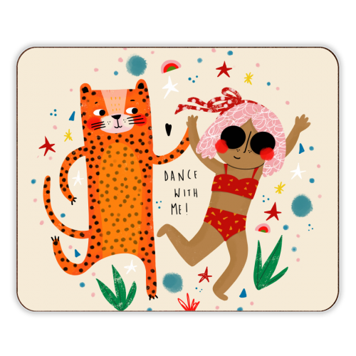 DANCE WITH ME - designer placemat by Nichola Cowdery