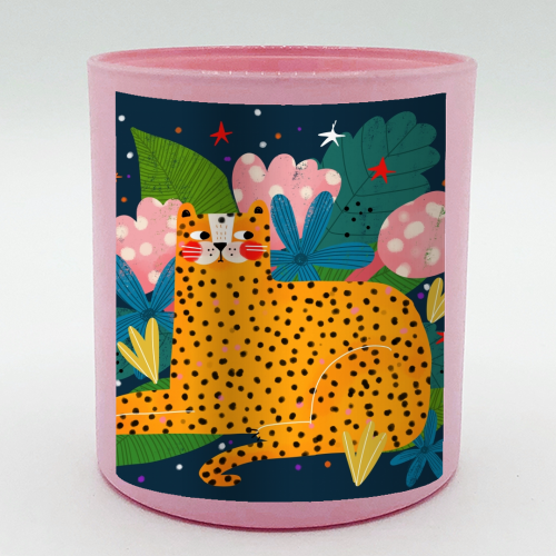 MIDNIGHT CHEETAH - scented candle by Nichola Cowdery