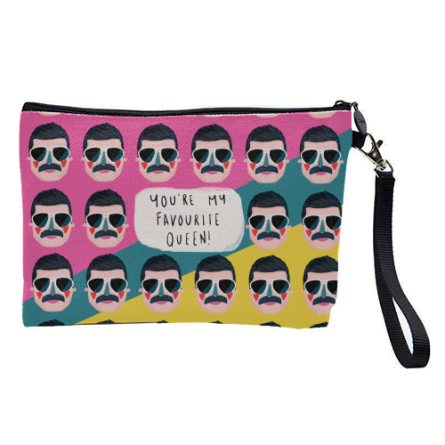 FAVOURITE QUEEN - pretty makeup bag by Nichola Cowdery