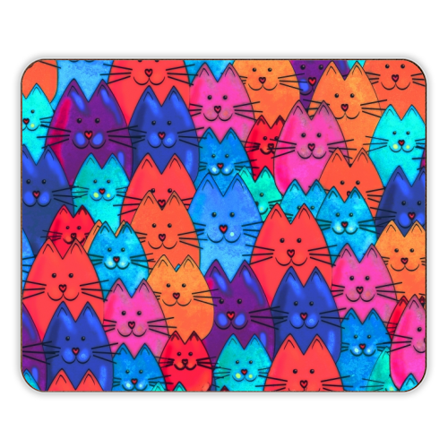 Quilt of Cats - designer placemat by Kat Pearson