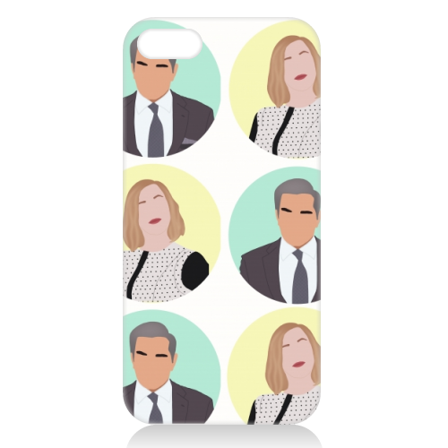Moira and Johnny Rose - unique phone case by Cheryl Boland