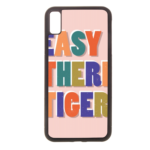 EASY THERE TIGER - stylish phone case by Ania Wieclaw