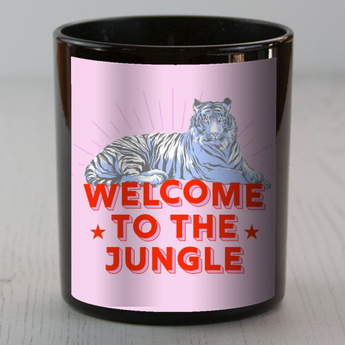 WELCOME TO THE JUNGLE - scented candle by Ania Wieclaw