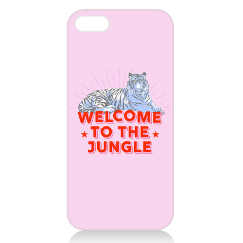 WELCOME TO THE JUNGLE - unique phone case by Ania Wieclaw