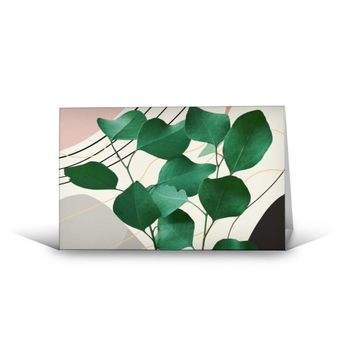 Eucalyptus Glam #2 #tropical #wall #decor #art - funny greeting card by Anita Bella Jantz