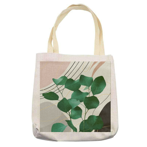 Eucalyptus Glam #2 #tropical #wall #decor #art - printed tote bag by Anita Bella Jantz