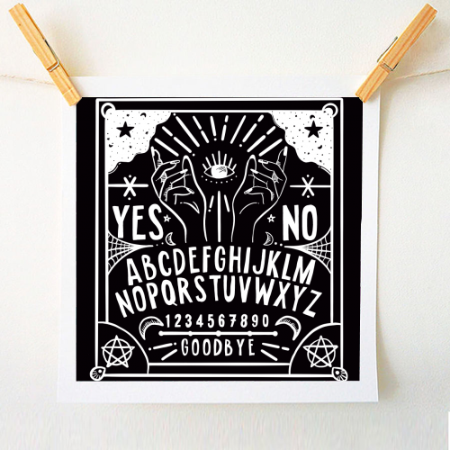 Ouija Boards - A1 - A4 art print by Alice Palazon