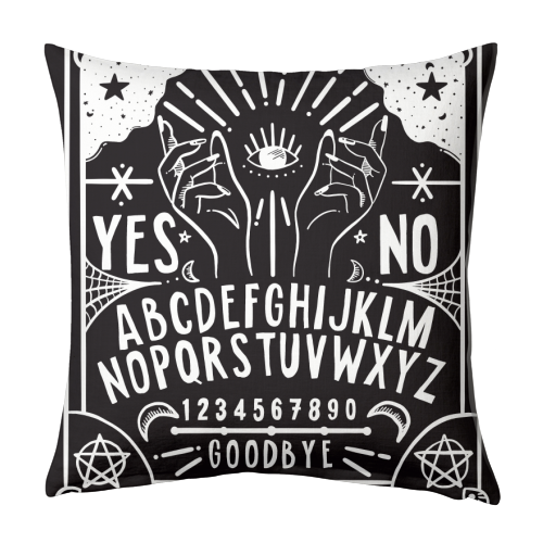 Ouija Boards - designed cushion by Alice Palazon