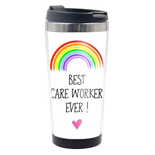 Best Care Worker Ever ! - photo water bottle by Adam Regester