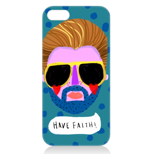 HAVE FAITH - unique phone case by Nichola Cowdery