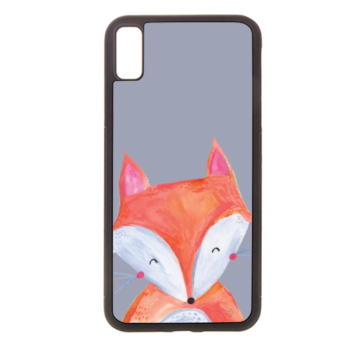 Painted woodland fox - stylish phone case by lauradidthis