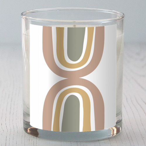 Double Boho Rainbows - scented candle by Toni Scott