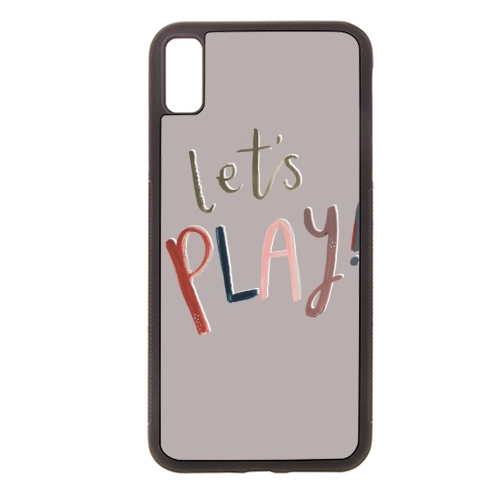 let's play - stylish phone case by lauradidthis