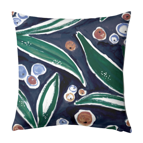 autumn leaves - designed cushion by lauradidthis