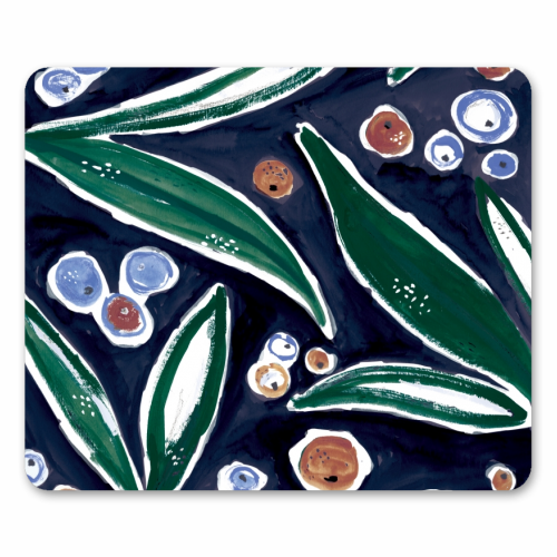 autumn leaves - funny mouse mat by lauradidthis