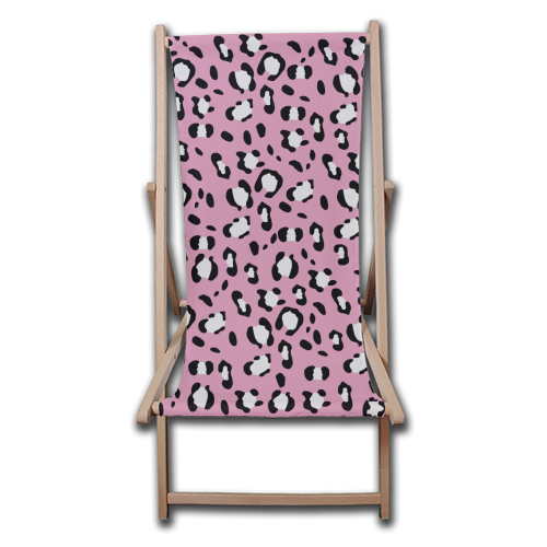 Leopard Animal Print Glam #21 #pattern #decor #art - canvas deck chair by Anita Bella Jantz