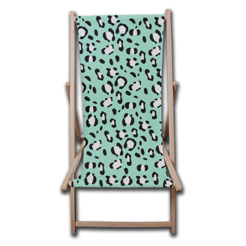 Leopard Animal Print Glam #22 #pattern #decor #art - canvas deck chair by Anita Bella Jantz