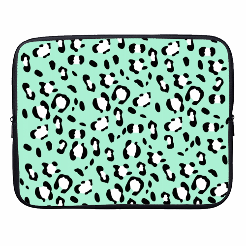 Leopard Animal Print Glam #22 #pattern #decor #art - designer laptop sleeve by Anita Bella Jantz