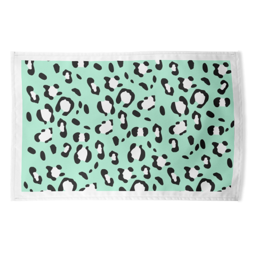 Leopard Animal Print Glam #22 #pattern #decor #art - funny tea towel by Anita Bella Jantz
