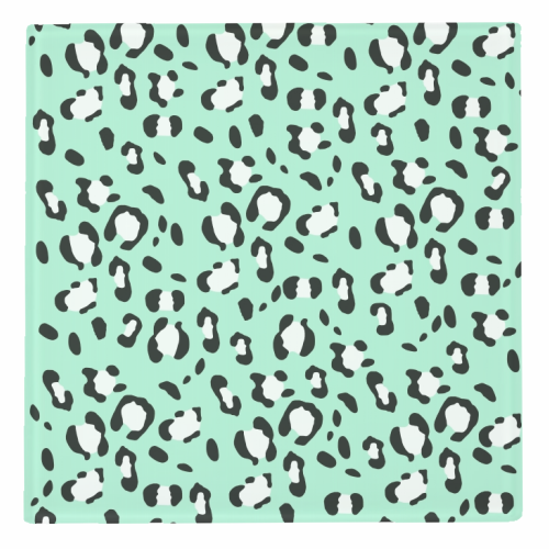 Leopard Animal Print Glam #22 #pattern #decor #art - personalised beer coaster by Anita Bella Jantz