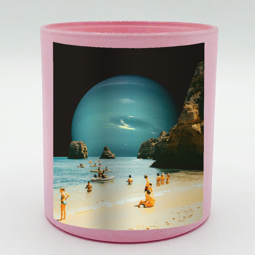 Space Beach - scented candle by taudalpoi