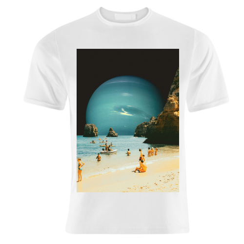 Space Beach - unique t shirt by taudalpoi