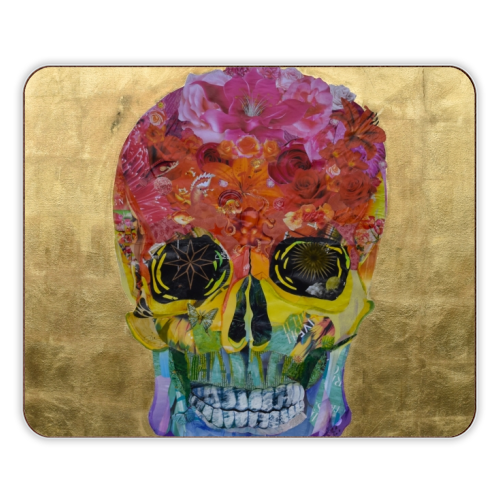 Pride and skull - designer placemat by Kirstie Taylor