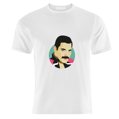 Freddie Mercury - unique t shirt by SABI KOZ